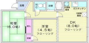 環状通東駅 徒歩12分 2階の物件間取画像